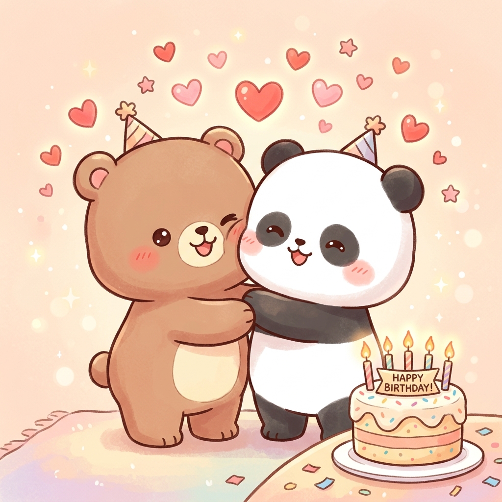 Dudu & Bubu Hugging